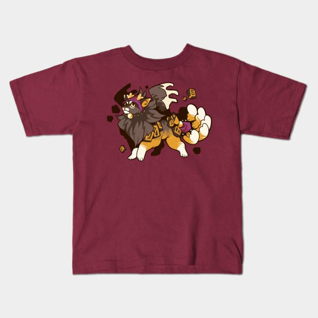 Boulder Chimera Kids T-Shirt by biskitten